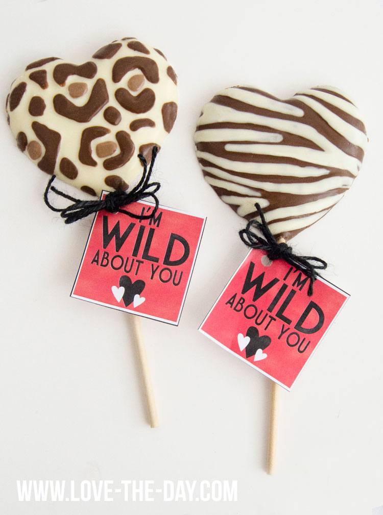 Wild About You Valentine Idea & Printable by Love The Day