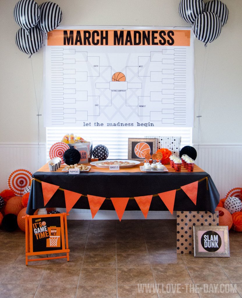 Basketball Party Ideas by Love The Day