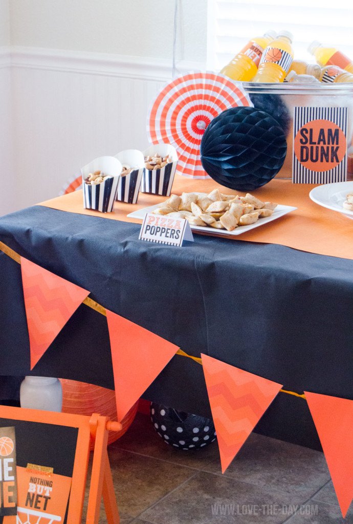 Basketball Party Ideas by Love The Day
