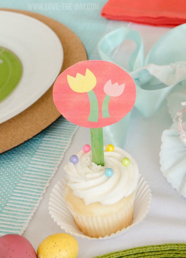 Spring Has Sprung Easter Party Tablescape by Love The Day