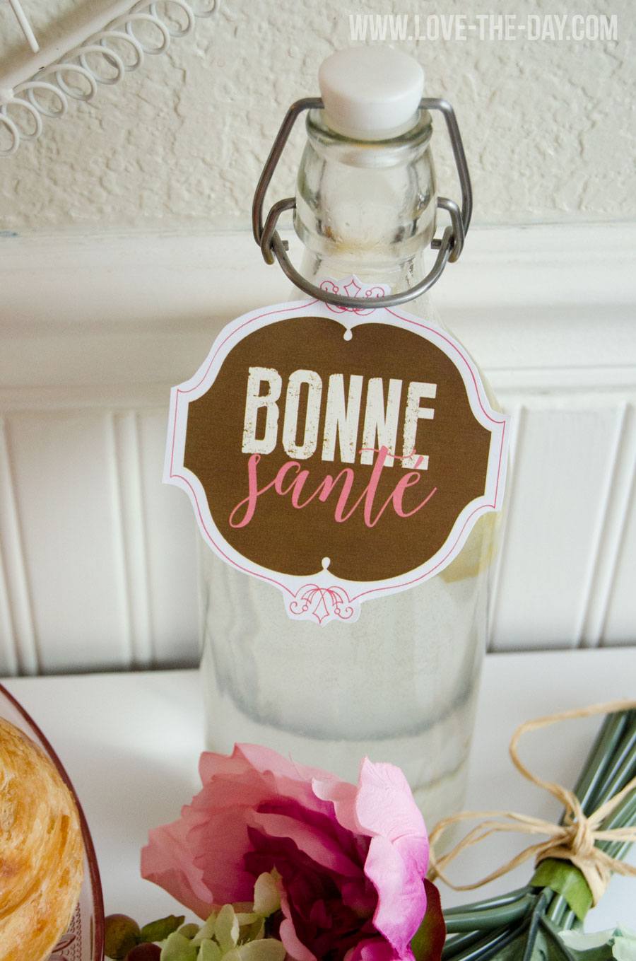 Paris Themed Party Decorations & FREE Printables by Love The Day 