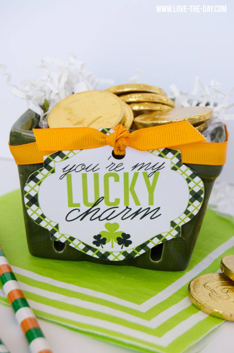 You're My Lucky Charm Tag