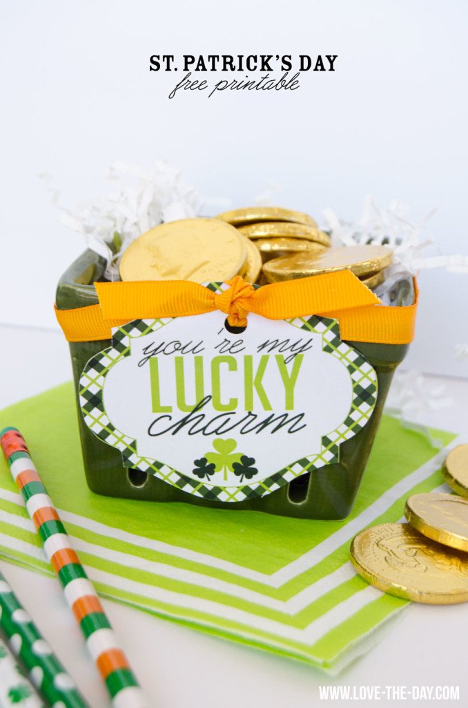 St. Patrick's Day Ideas & FREE Printable by Lindi Haws of Love The Day