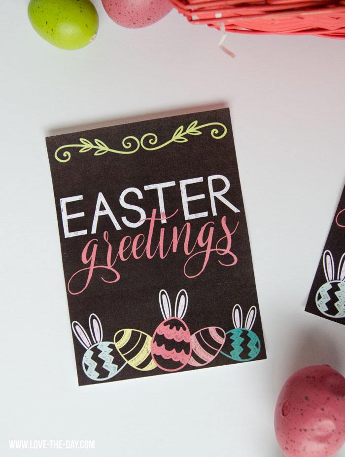 Easter Printable Card by Lindi Haws