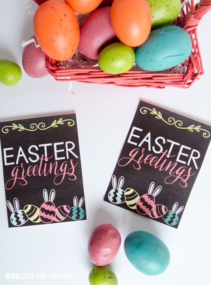 FREE Easter Printable Card by Love The Day
