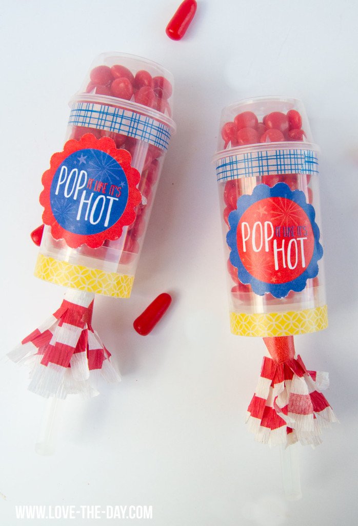 Pop It Like It's Hot:: July 4th Crafts by Love The Day