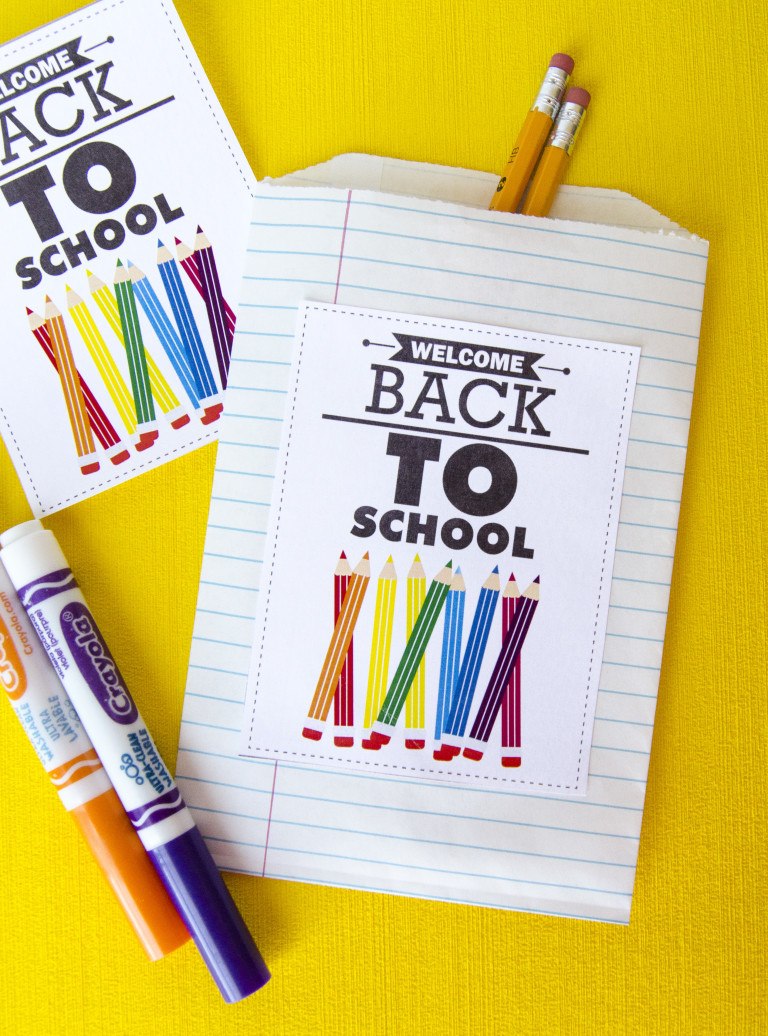 Back To School Teacher Gifts & FREE Printable by Love The Day