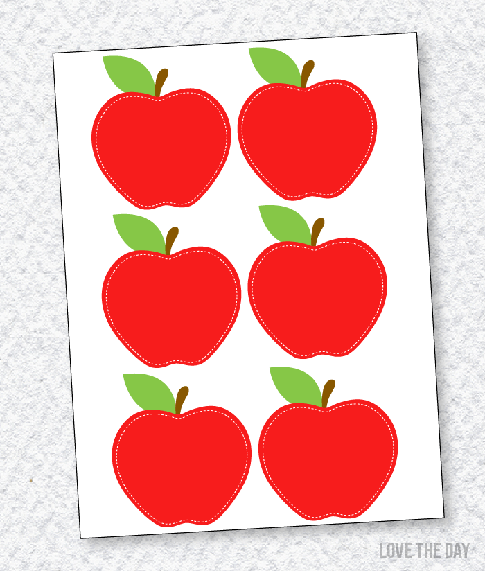 Free Printable Apples Free Apple Fall Banner Printable Mandy S Party 