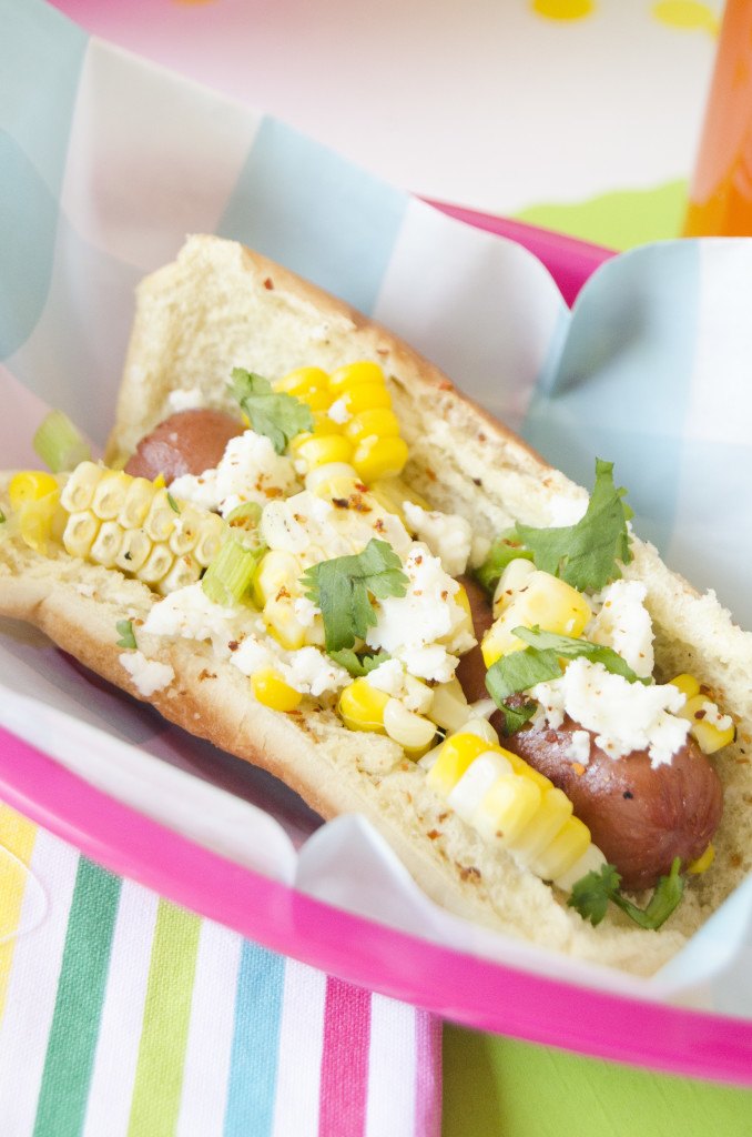 Mexican Corn Hot Dog Recipe by Love The Day
