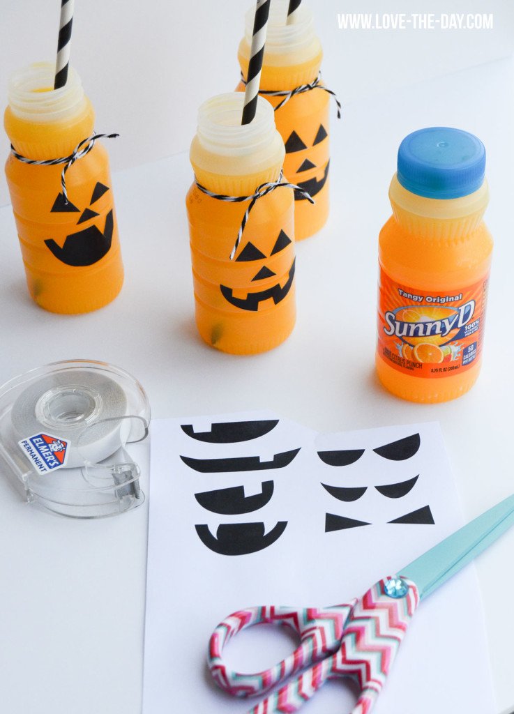 FREE Jack-O-Lantern Patterns for Pumpkin Drinks by Love The Day
