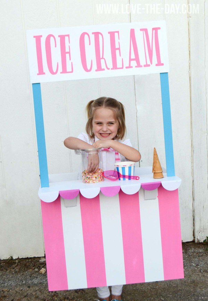 Costume Ideas for Kids:: Lemonade and Ice Cream Stands by Love The Day