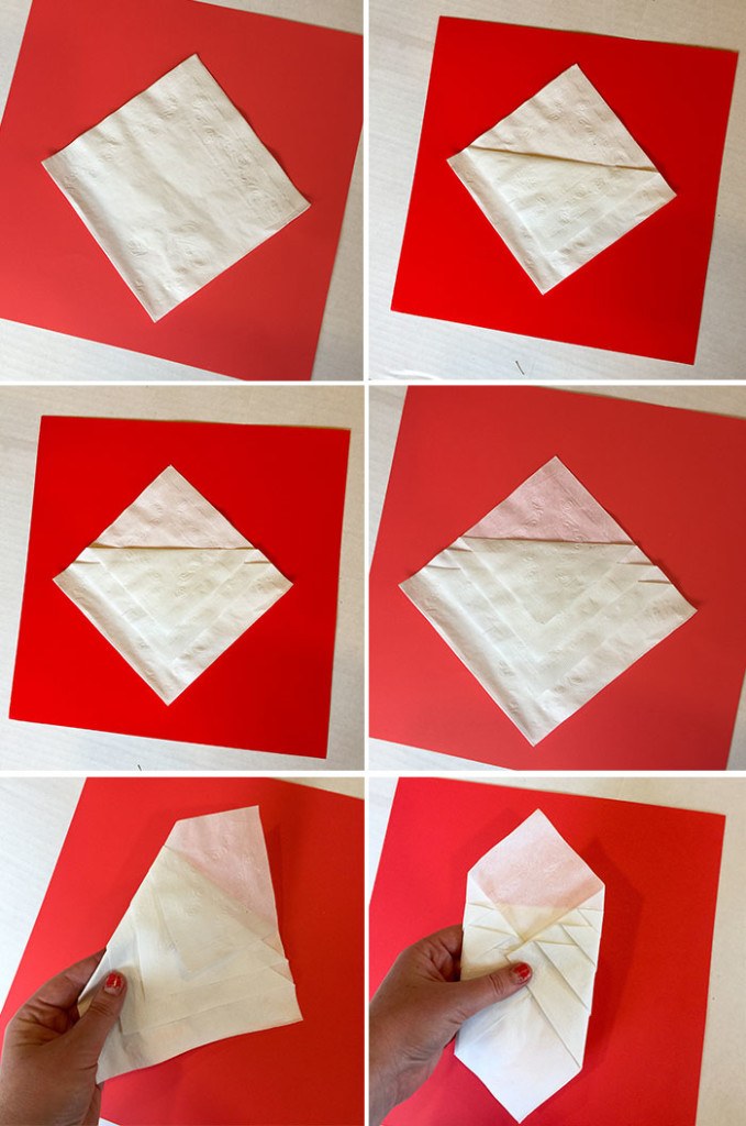DIY Napkin Folding by Love The Day