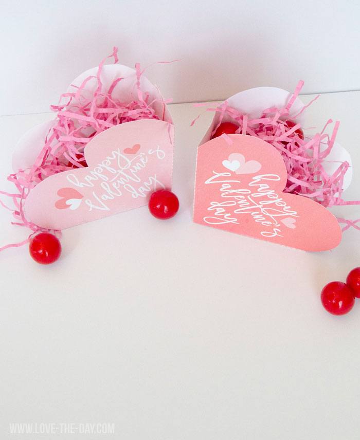 FREE Printable Valentine Boxes by Love The Day