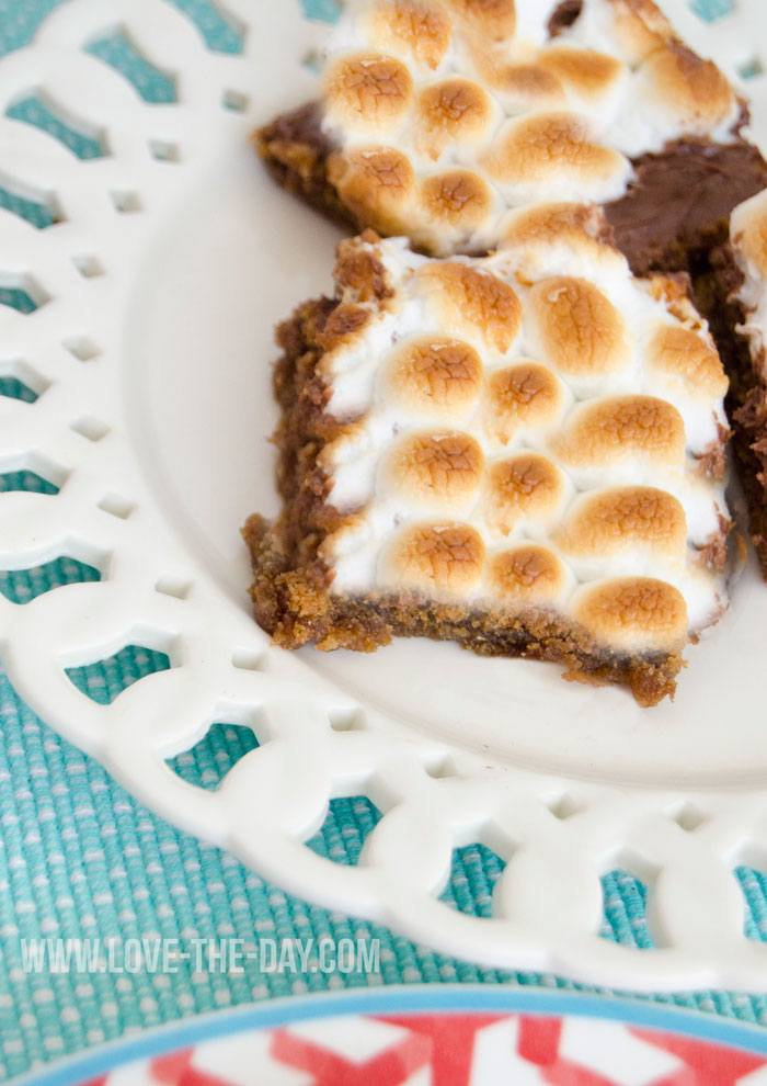 Nutella S'more Bars by Love The Day