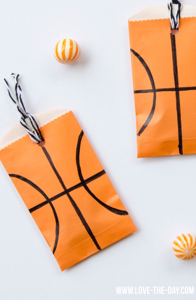 Basketball Party Favors by Lindi Haws of Love The Day