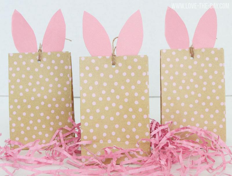 DIY Bunny Craft Bags by Lindi Haws of Love The Day
