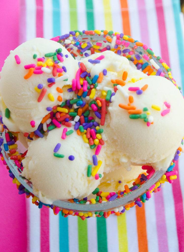 Homemade Vanilla Ice Cream Recipe on Love The Day