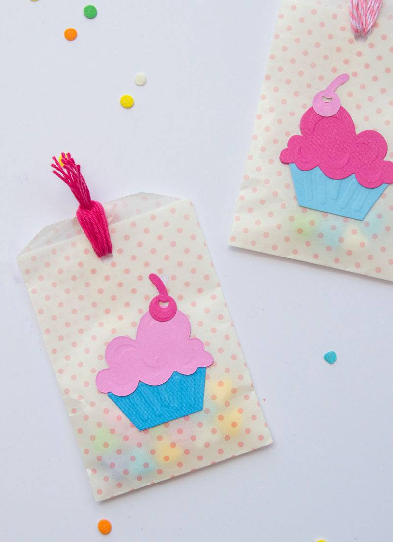 Cupcake Birthday Party Favors by Lindi Haws of Love The Day