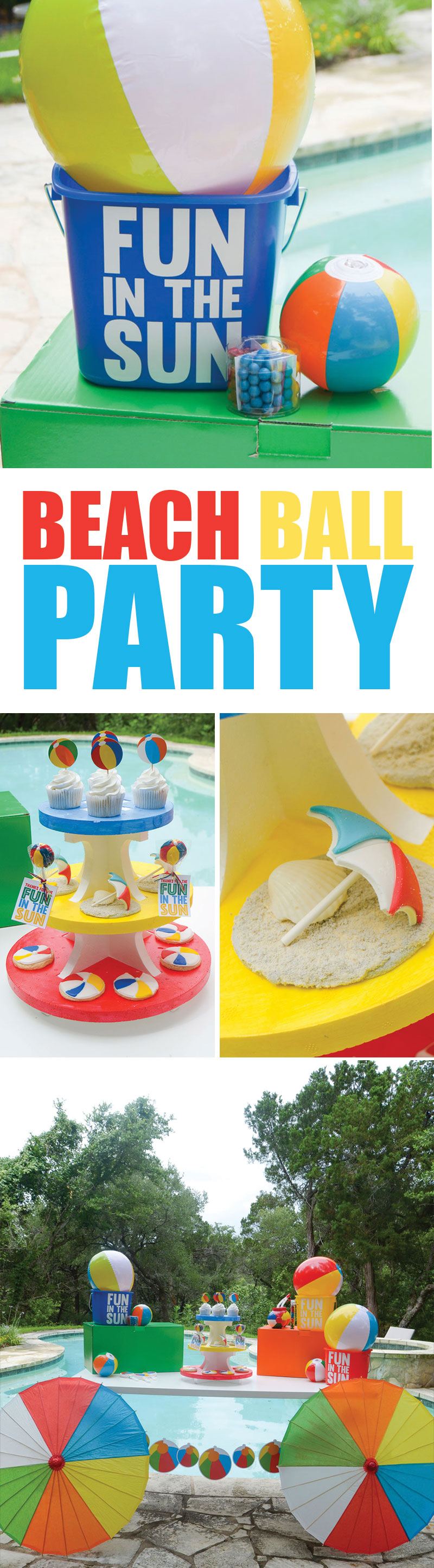 Beach Ball Summer Party by Lindi Haws of Love The Day
