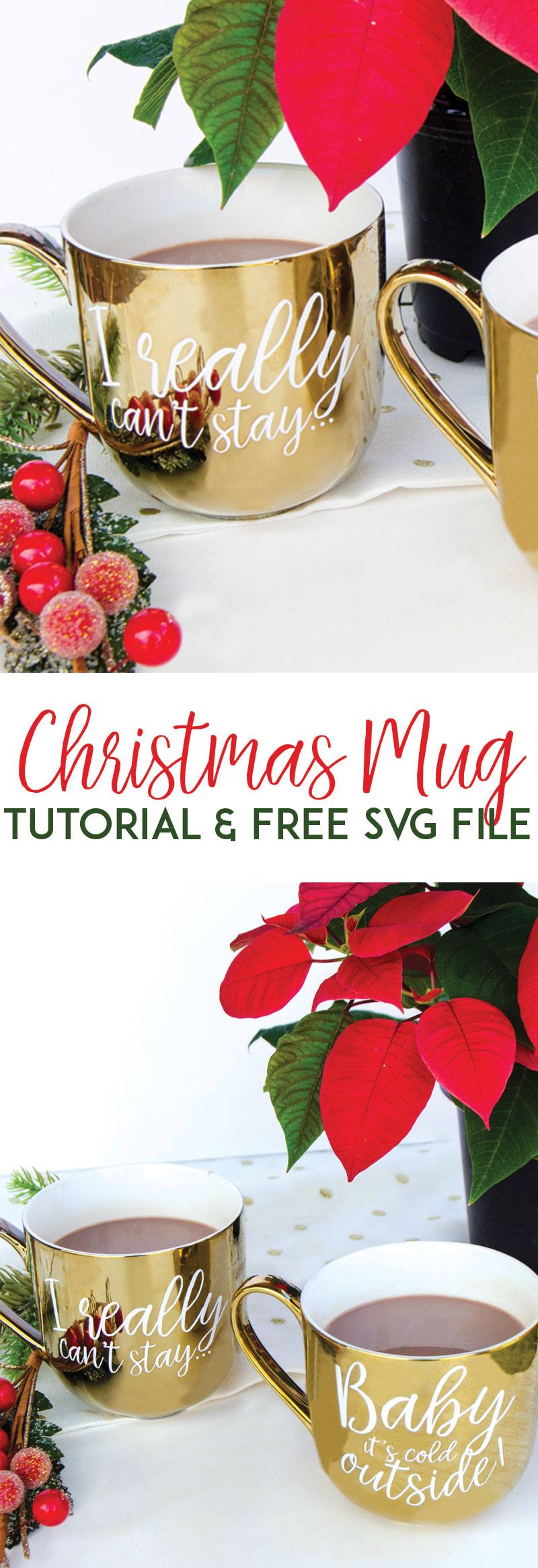 Christmas Mugs Tutorial by Lindi Haws of Love The Day