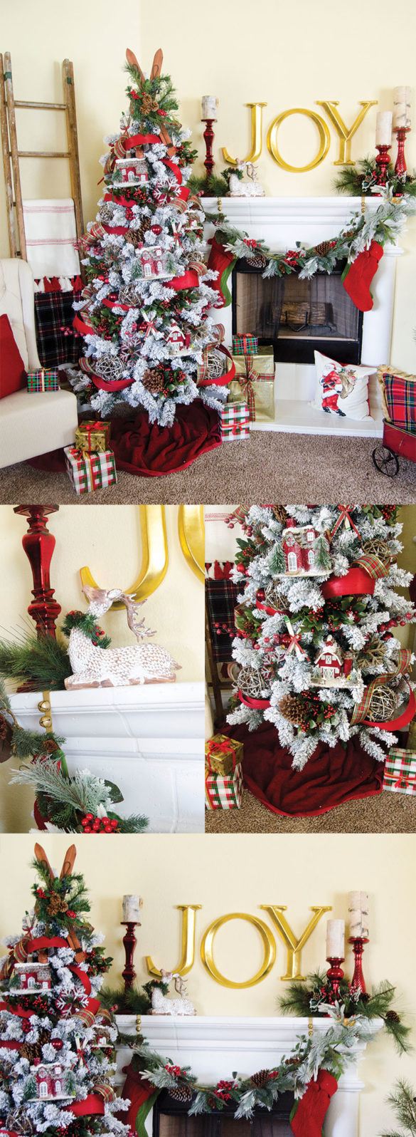 Plaid Christmas Tree | Michaels Dream Tree Challenge by Lindi Haws