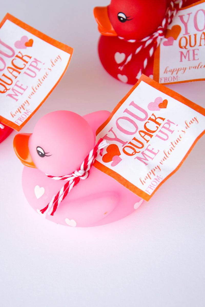 Rubber Duck Valentine Idea by Lindi Haws of Love The Day