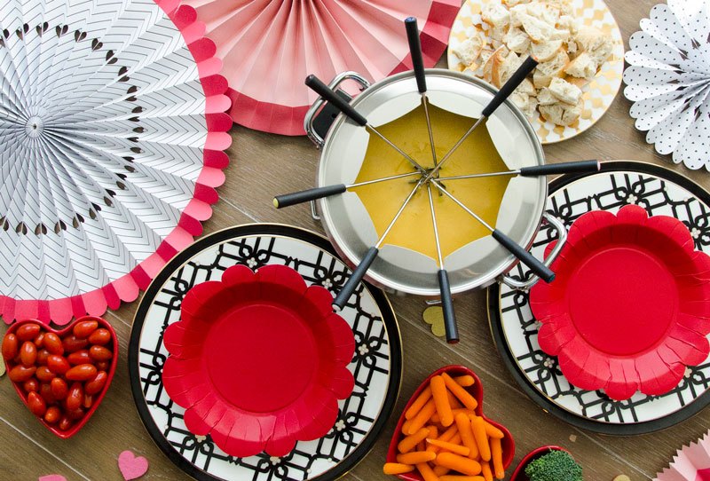Fondue Party Ideas & RECIPE by Lindi Haws of Love The Day