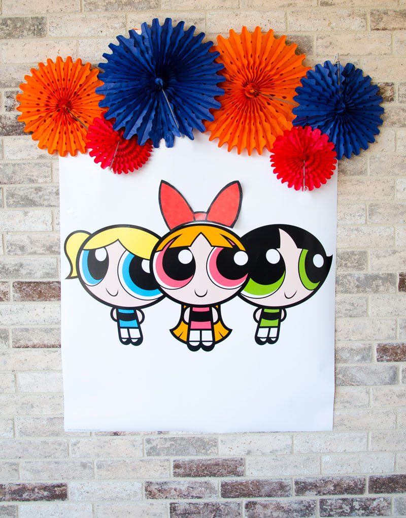 Powerpuff Girls Games Free Download: Pin The Bow on The Powerpuff Girl