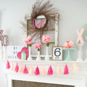 How to make DIY Valentine's Day Decorations and a heart garland by ...