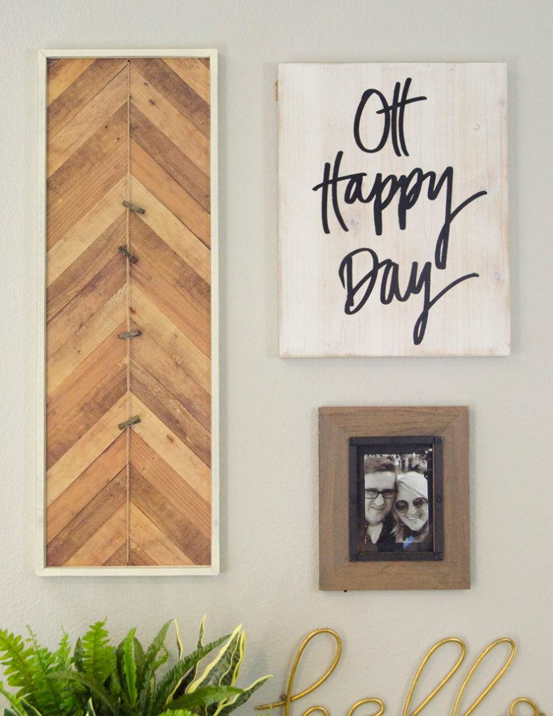 Decorating A Blank Wall by Lindi Haws of Love The Day