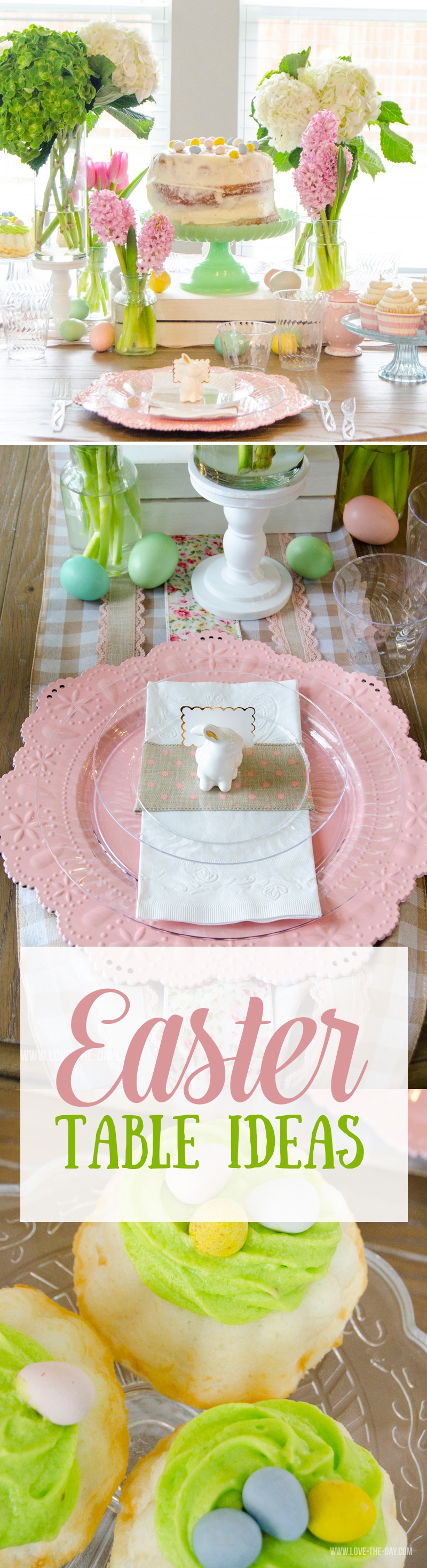 Easy Easter Table Decorating Ideas by Lindi Haws of Love The Day