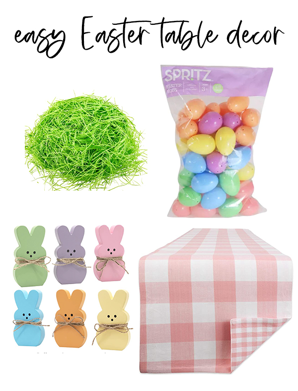 Easy Easter Table Decor