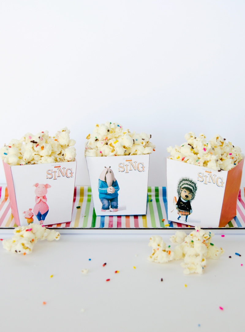 How to make a popcorn box