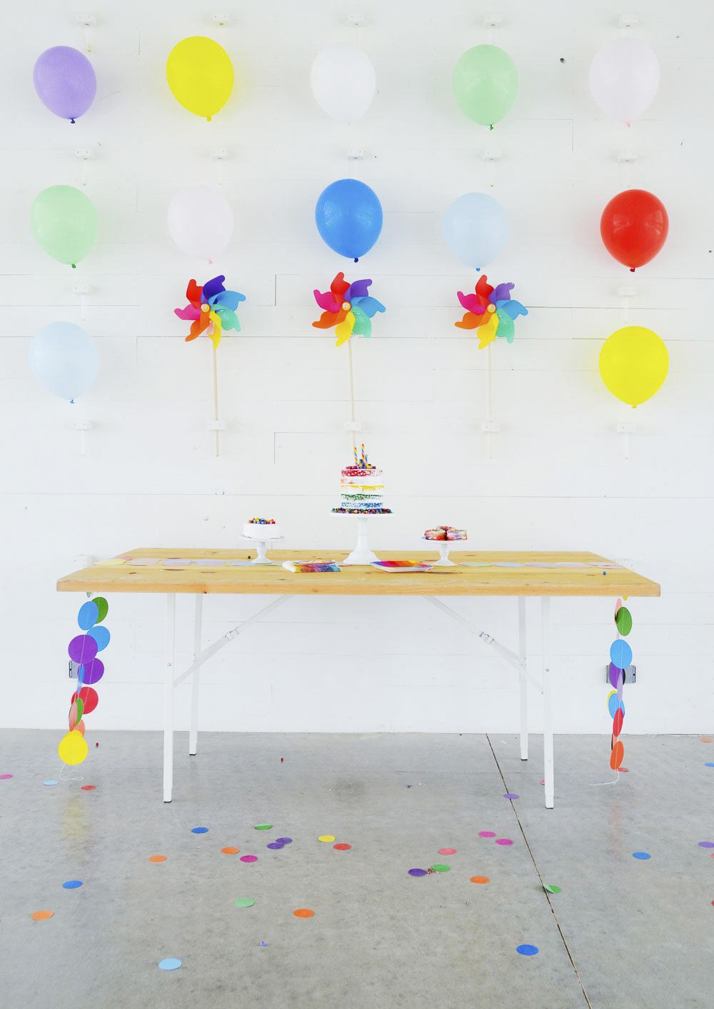 Kids party ideas: rainbow theme