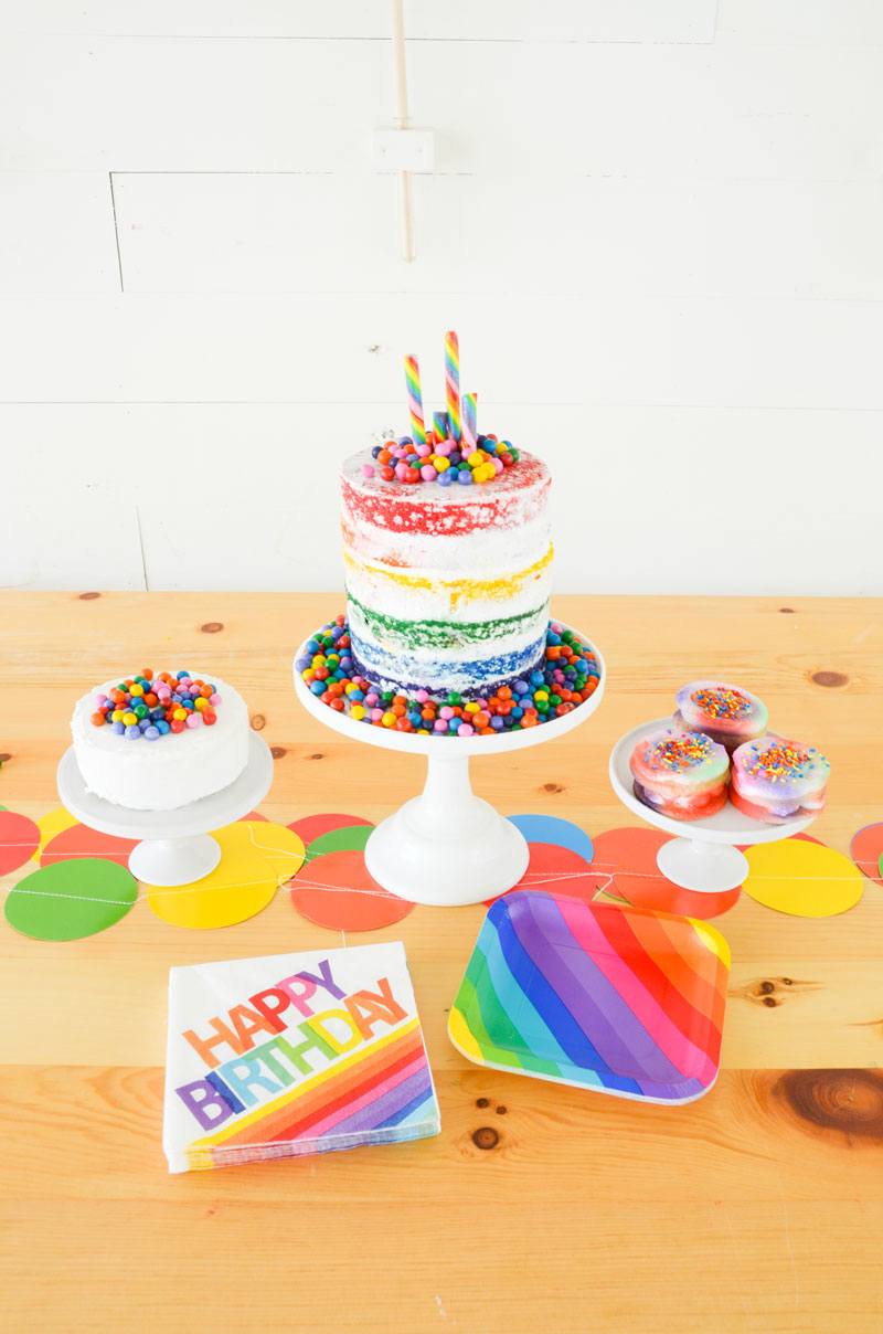 KIDS PARTIES: Rainbow Theme by Lindi Haws of Love The Day
