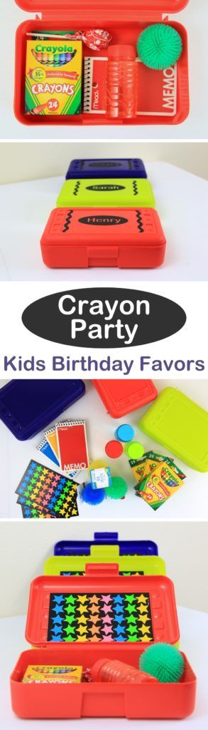 Kids Birthday Party Favor Ideas on Love The Day