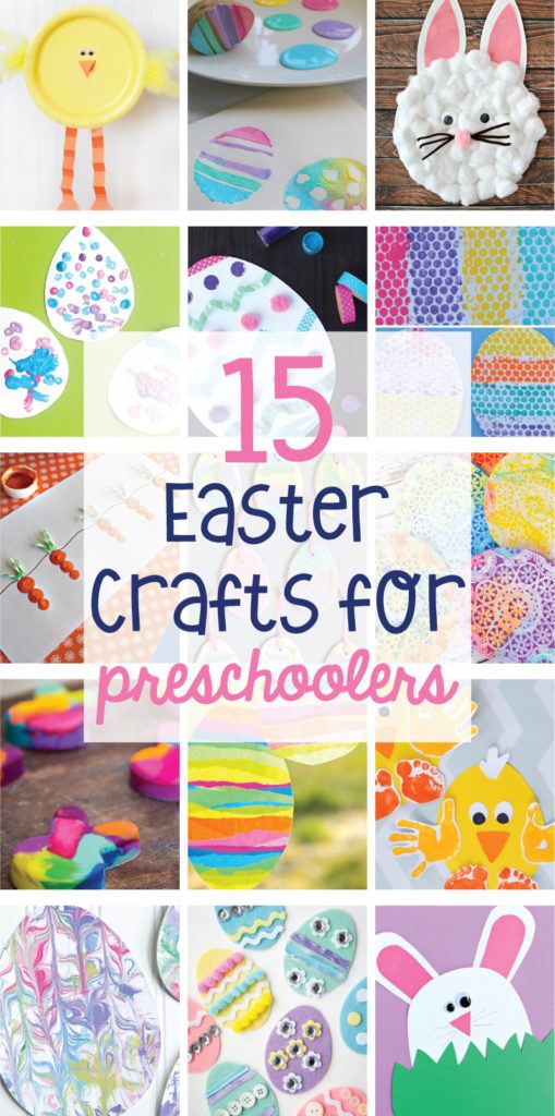 15 Easter Crafts for Preschoolers by Lindi Haws of Love The Day