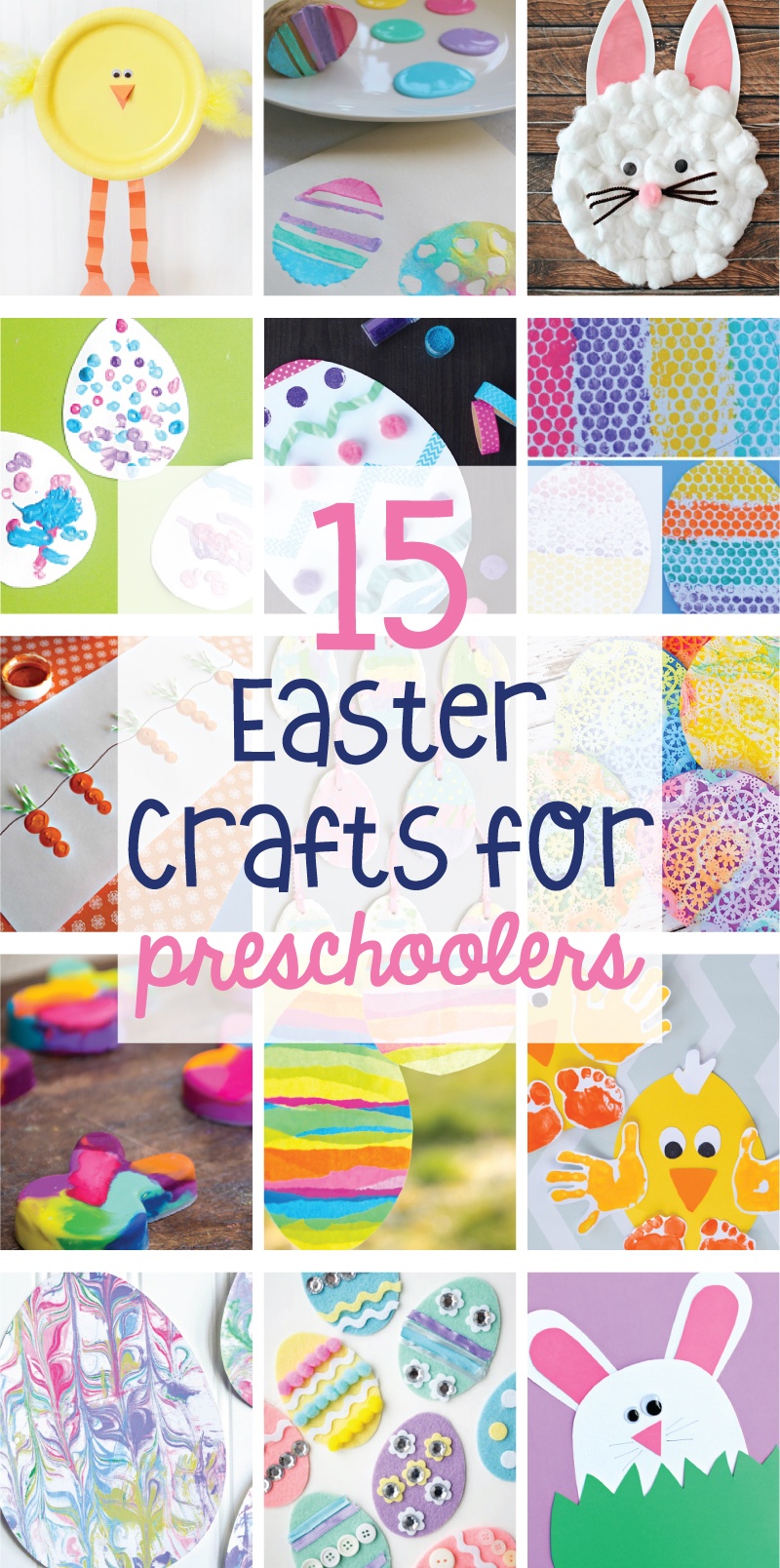 15 easter crafts for preschoolers