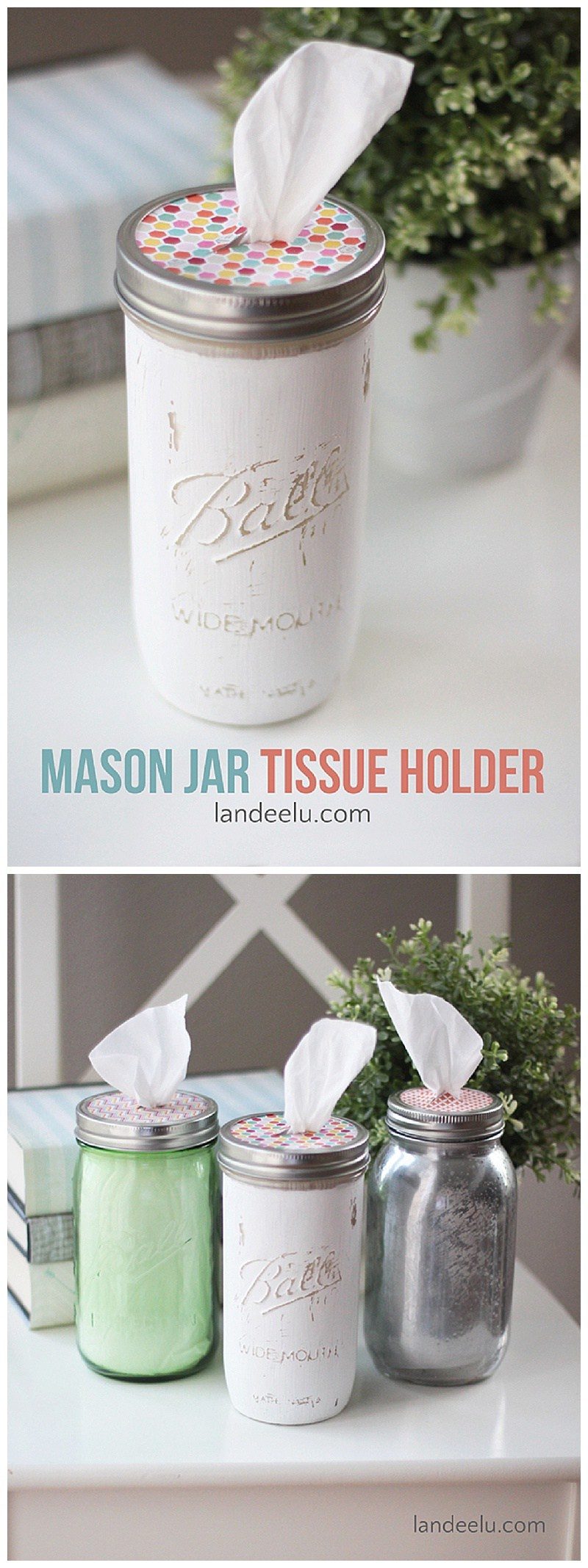 10 DIY Mason Jar Crafts on Love the Day