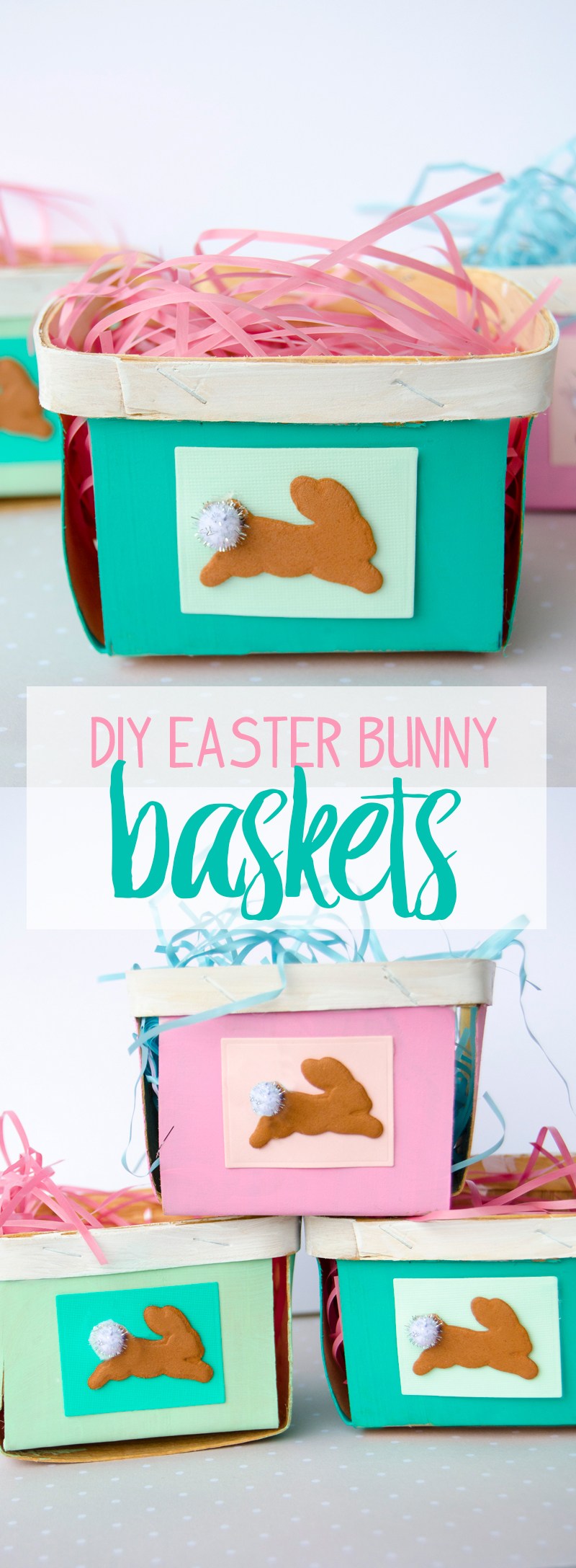 DIY Easter Baskets with Spellbinders by Lindi Haws of Love The Day