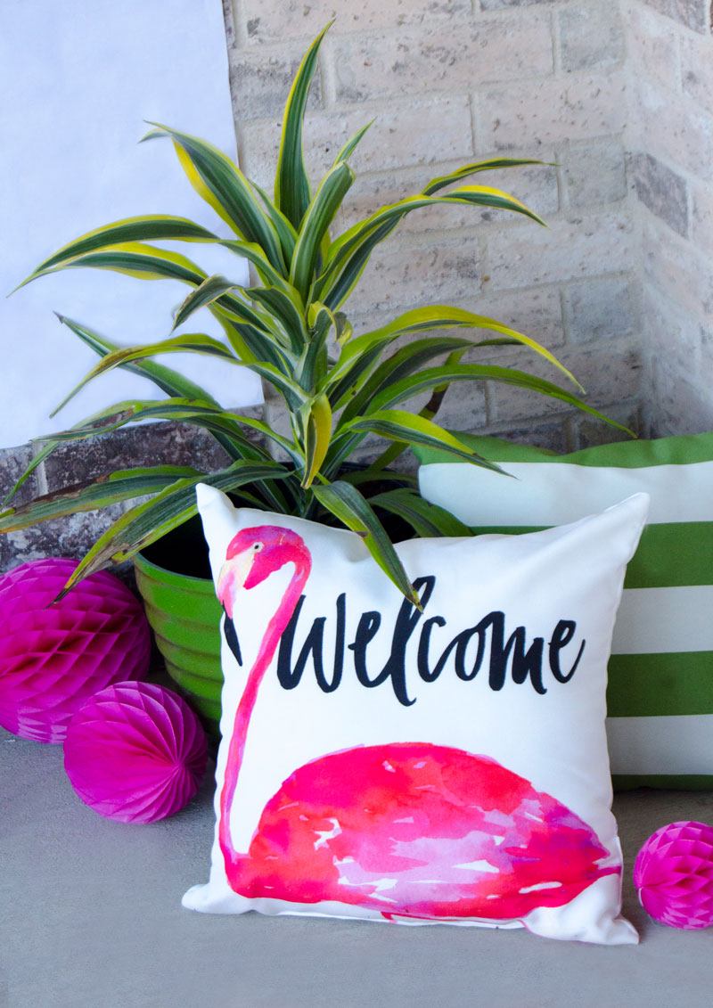 How To Make a Tropical Backdrop by Lindi Haws of Love The Day