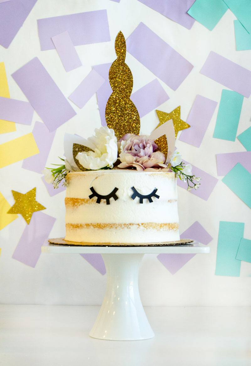 DIY Unicorn Backdrop Tutorial by Lindi Haws of Love The Day