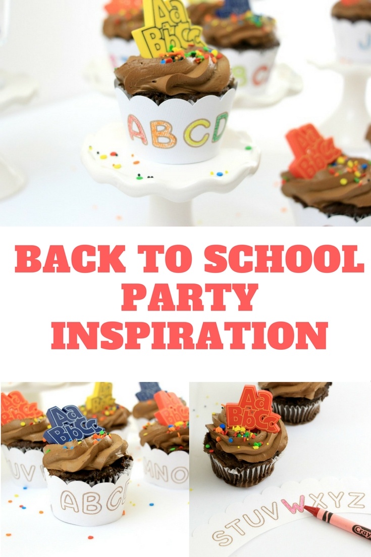 Back to School Party Inspiration by Polka Dotted Blue Jay on Love the Day