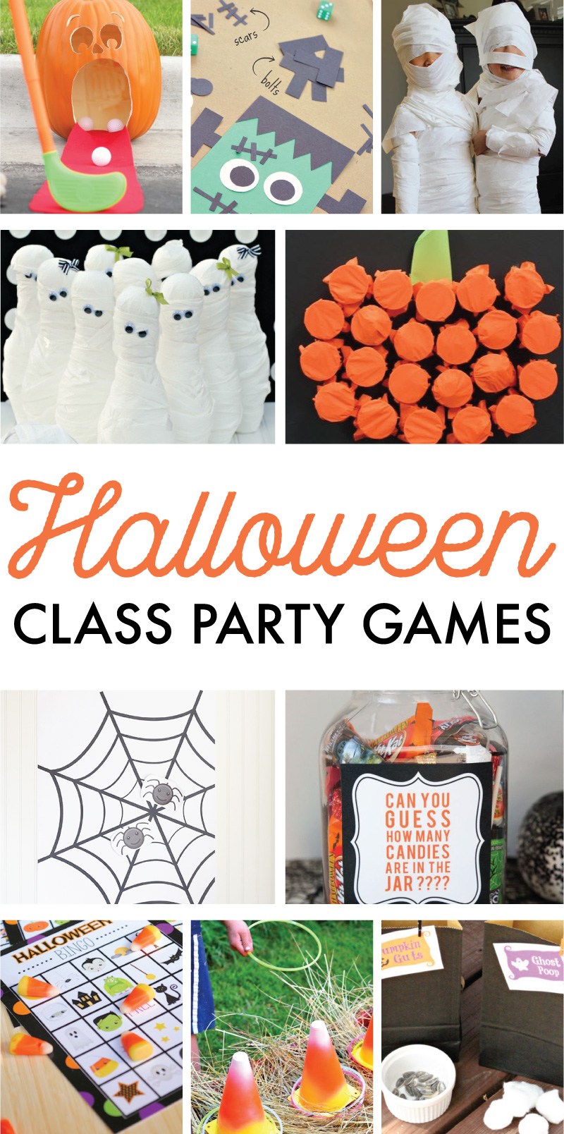 10 Halloween Class Party Games on Love the Day
