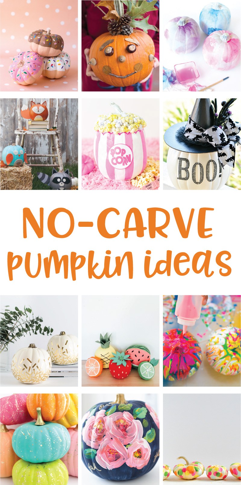 12 No-Carve Pumpkin Ideas on Love the Day
