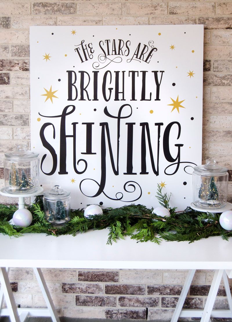 FREE Christmas Backdrop of the Month by Lindi Haws of Love The Day