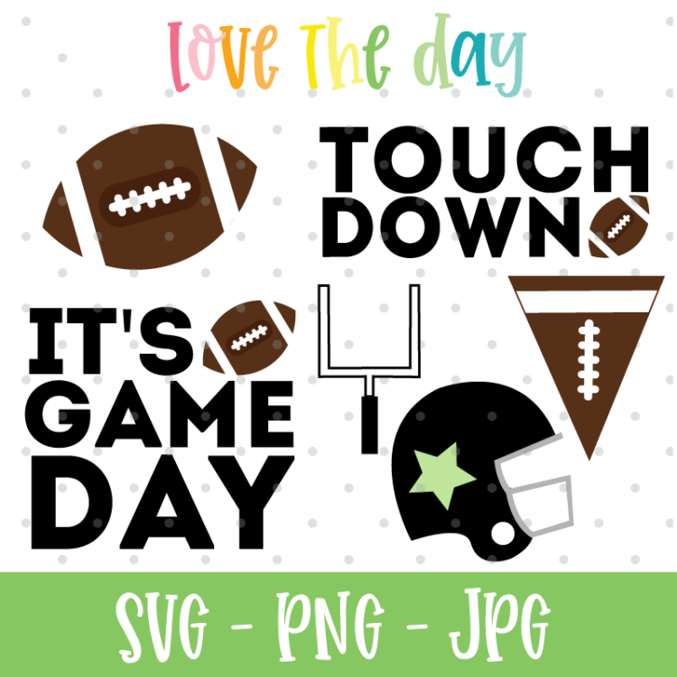 FREE Football Printables by Lindi Haws of Love The Day