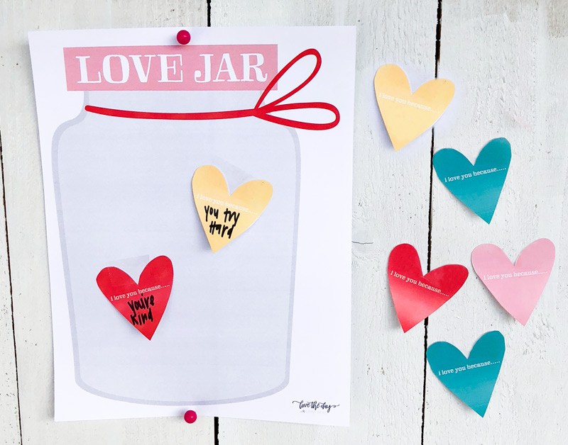Valentine Activity for Kids & FREE PRINTABLE by Lindi Haws of Love The Day