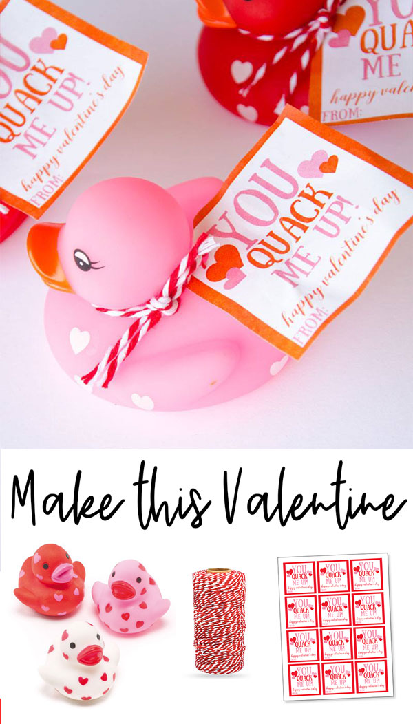 Rubber Ducky Valentine Idea on Love The Day