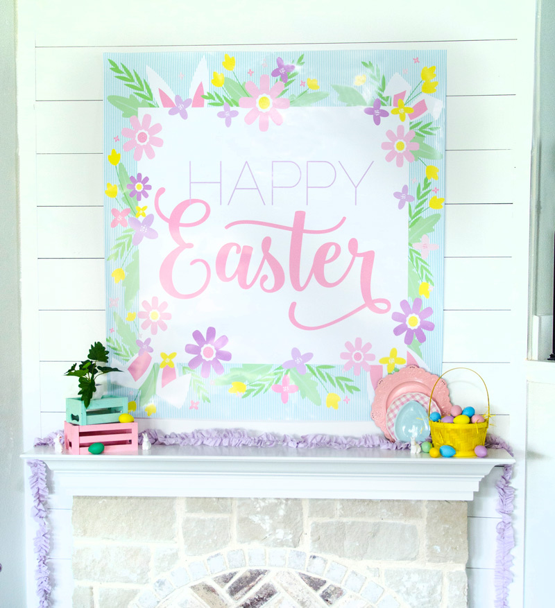 Easter Backdrop - April Backdrop of the Month by Lindi Haws of Love The Day